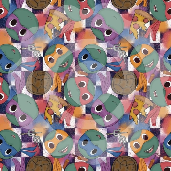 TEENAGE MUTANT NINJA TURTLES RAGLAN TEE - Picture 2 of 2